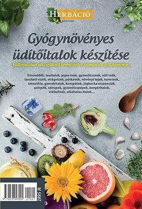 3. könyvünk: Gyógynövényes üdítőitalok készítése